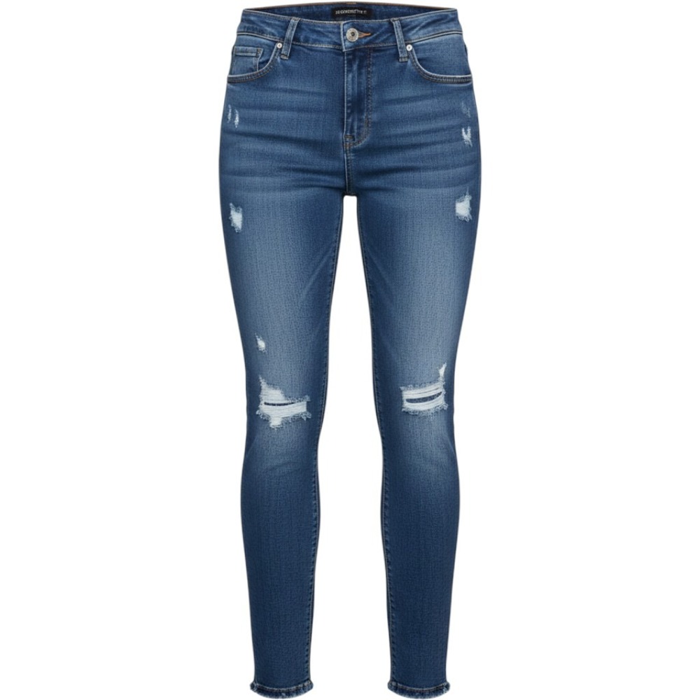 NWOT SoundStyle Women's Hayden Girlfriend Easy Fit Cropped Jeans Size 8